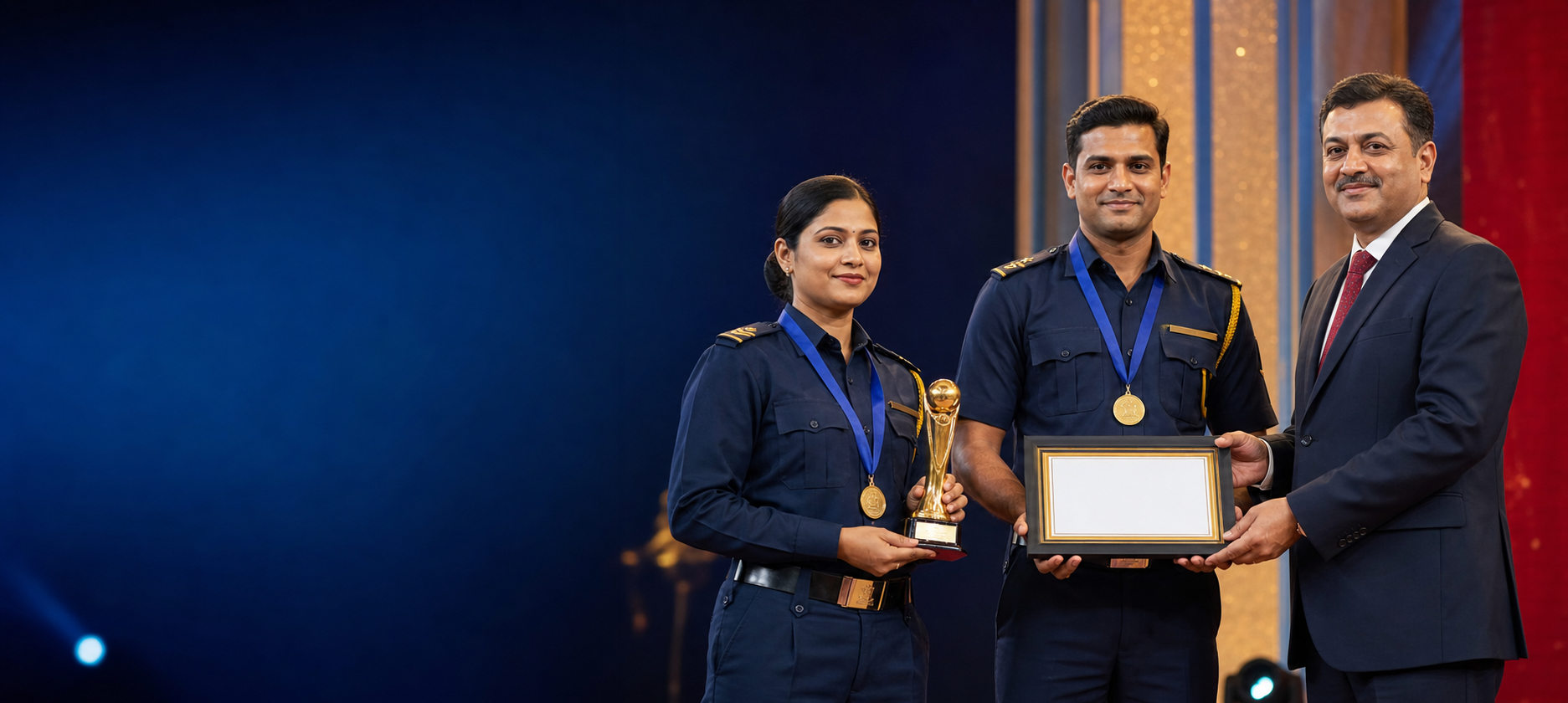 Durgashtra employees representing welfare, discipline and performance recognition