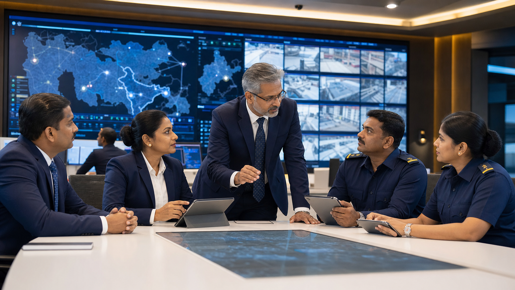 Security chief and district leadership career progression